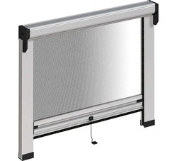 Vertical Spring Operated Insect Screen